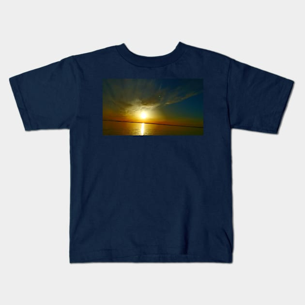 Sunset Kids T-Shirt by Joshmahler